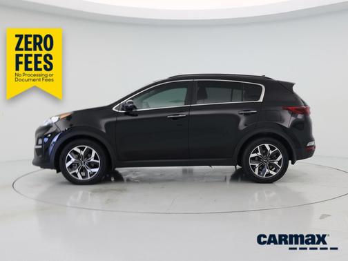 Black 2020 Kia Sportage EX