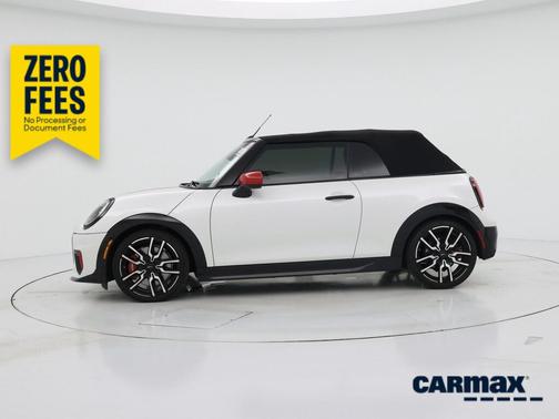 White 2026 MINI Convertible JCW