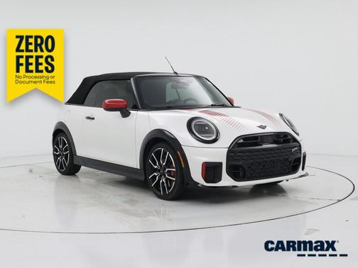 White 2026 MINI Convertible JCW