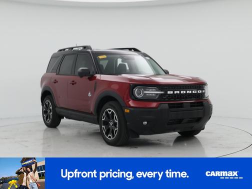 Red 2025 Ford Bronco Sport Outer Banks