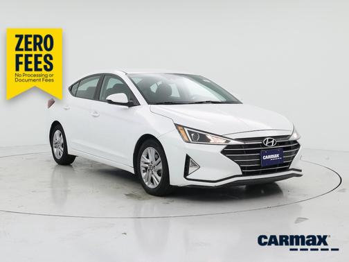 White 2020 Hyundai ELANTRA SEL