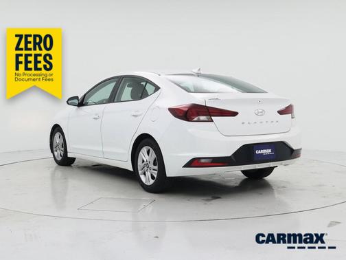 White 2020 Hyundai ELANTRA SEL