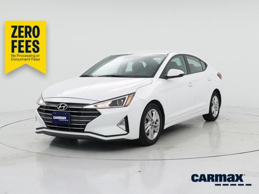 White 2020 Hyundai ELANTRA SEL