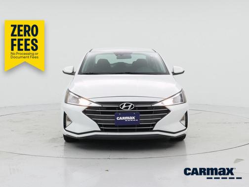 White 2020 Hyundai ELANTRA SEL