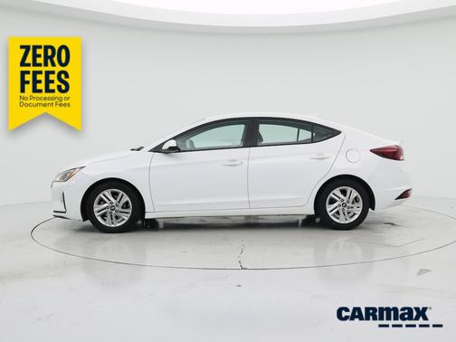 White 2020 Hyundai ELANTRA SEL