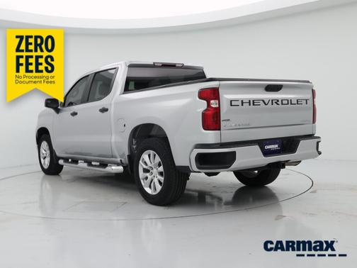 Silver 2022 Chevrolet Silverado 1500 Custom