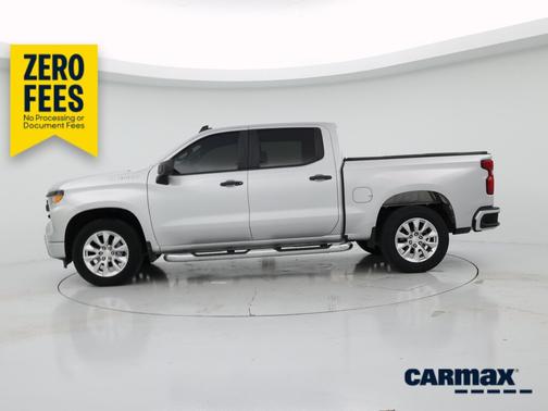 Silver 2022 Chevrolet Silverado 1500 Custom