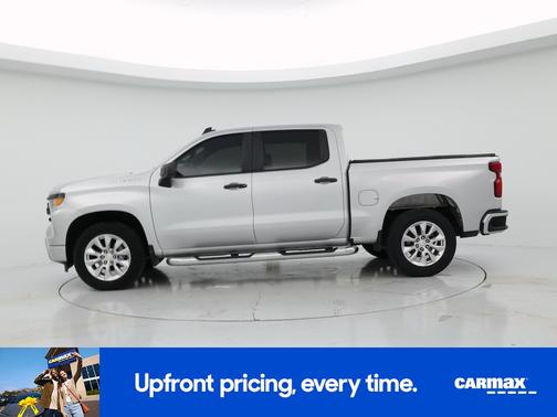 Silver 2022 Chevrolet Silverado 1500 Custom