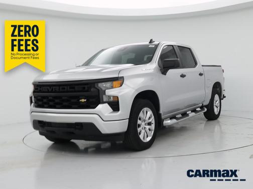 Silver 2022 Chevrolet Silverado 1500 Custom