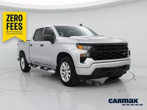 Silver 2022 Chevrolet Silverado 1500 Custom