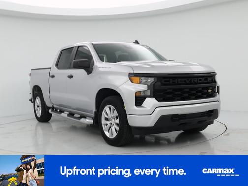 Silver 2022 Chevrolet Silverado 1500 Custom