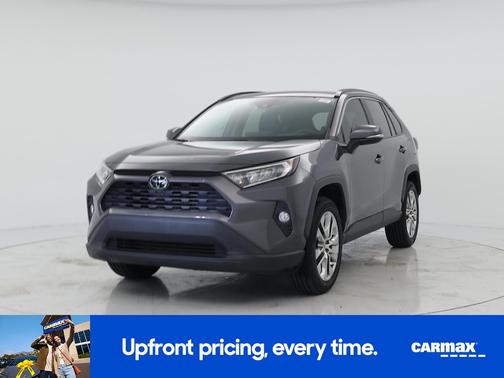 Gray 2021 Toyota RAV4 XLE Premium