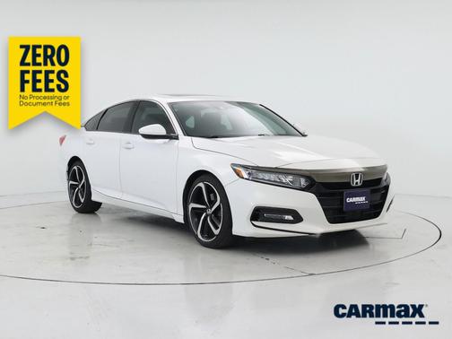 White 2020 Honda Accord Sport