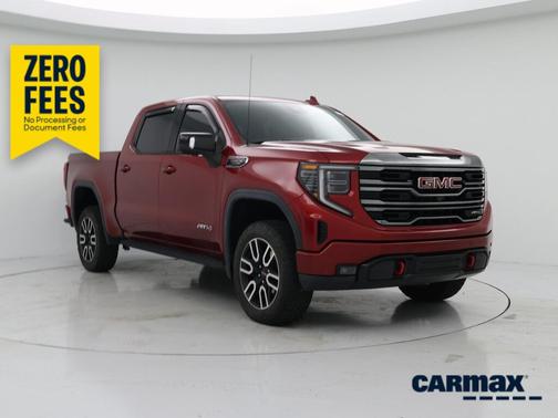 Red 2022 GMC Sierra 1500 AT4
