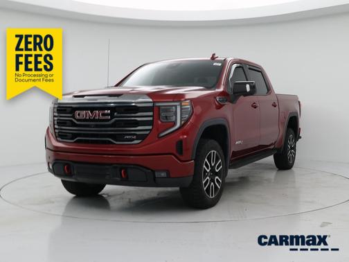 Red 2022 GMC Sierra 1500 AT4