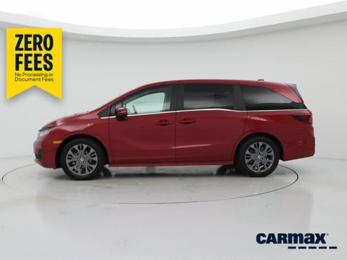 Red 2025 Honda Odyssey Touring