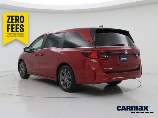 Red 2025 Honda Odyssey Touring