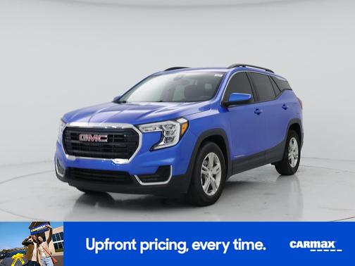 Blue 2024 GMC Terrain SLE