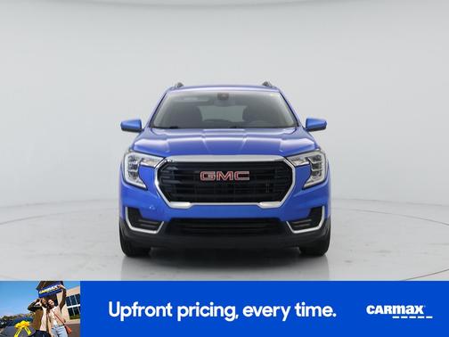 Blue 2024 GMC Terrain SLE