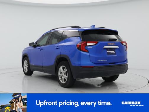 Blue 2024 GMC Terrain SLE