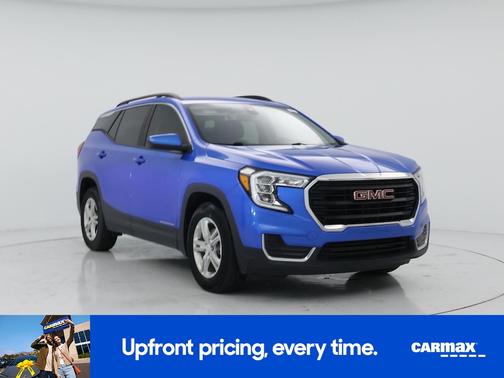 Blue 2024 GMC Terrain SLE