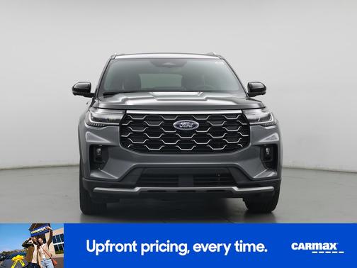 Gray 2025 Ford Explorer Platinum