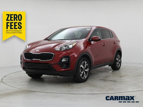 Red 2020 Kia Sportage LX