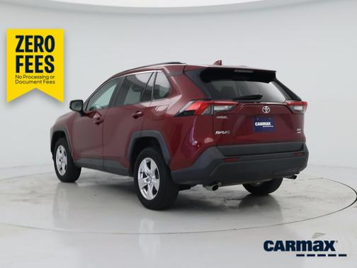 Red 2020 Toyota RAV4 XLE