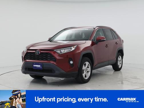 Red 2020 Toyota RAV4 XLE