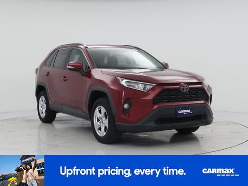 Red 2020 Toyota RAV4 XLE