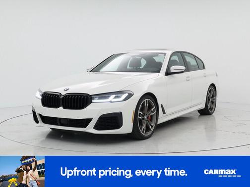 White 2021 BMW M550 I xDrive