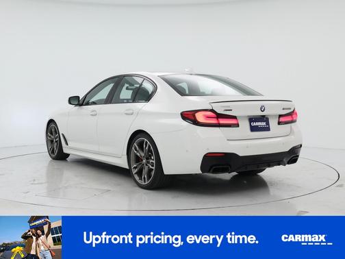 White 2021 BMW M550 I xDrive