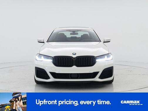 White 2021 BMW M550 I xDrive