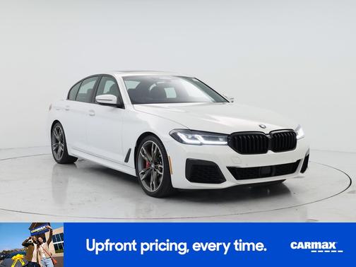 White 2021 BMW M550 I xDrive