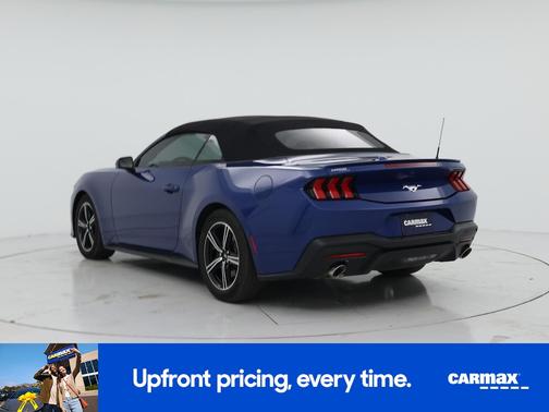 Blue 2024 Ford Mustang Ecoboost Premium