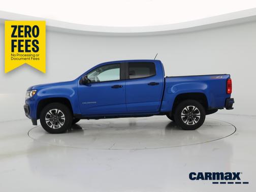 Blue 2022 Chevrolet Colorado Z71