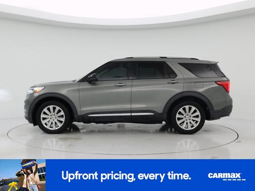 Green 2020 Ford Explorer Limited