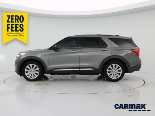 Green 2020 Ford Explorer Limited
