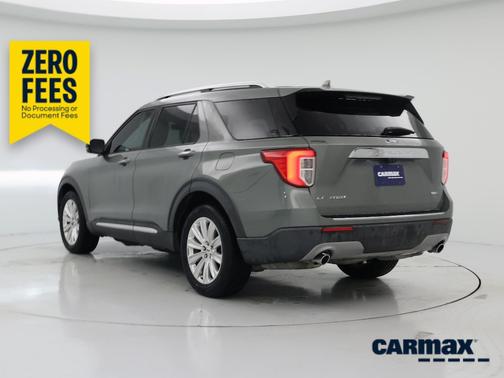 Green 2020 Ford Explorer Limited