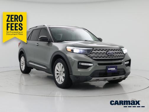 Green 2020 Ford Explorer Limited
