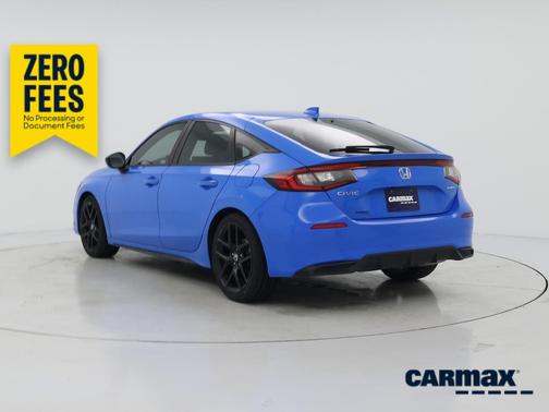 Blue 2024 Honda Civic Sport