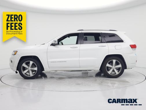 White 2016 Jeep Grand Cherokee Overland
