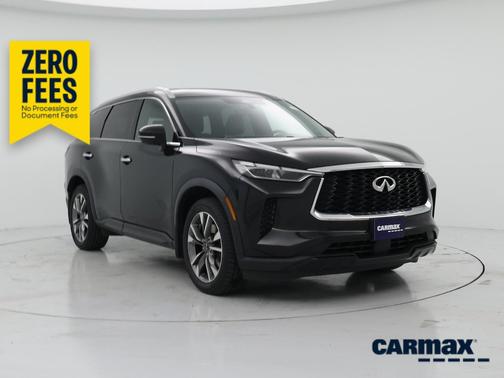 Black 2023 INFINITI QX60 Luxe