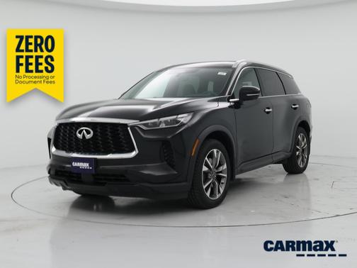 Black 2023 INFINITI QX60 Luxe