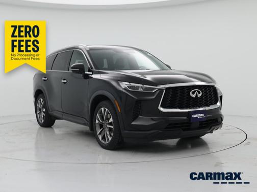 Black 2023 INFINITI QX60 Luxe