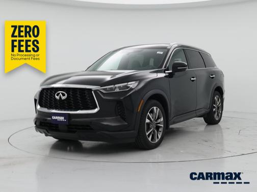 Black 2023 INFINITI QX60 Luxe