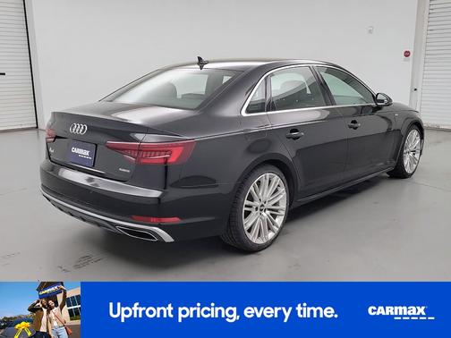 Black 2019 Audi A4 Premium Plus
