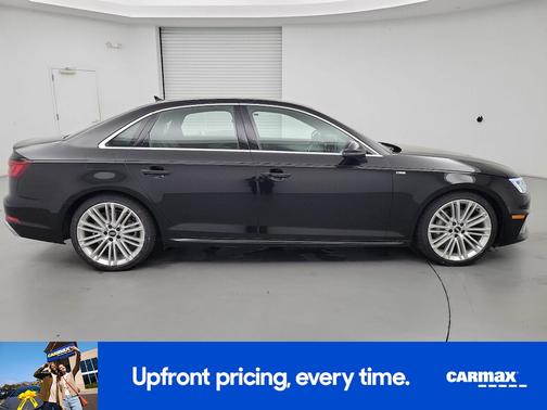 Black 2019 Audi A4 Premium Plus