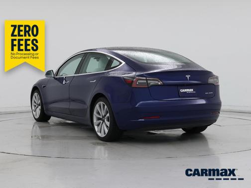 Blue 2020 Tesla Model 3 Long Range