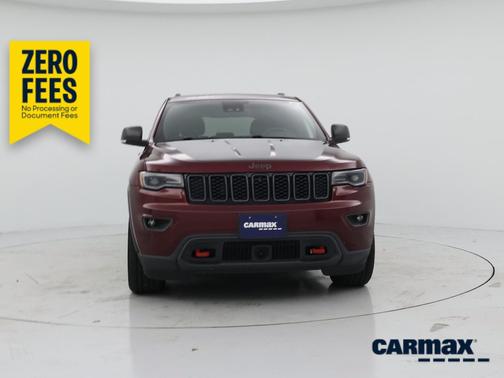 Red 2018 Jeep Grand Cherokee Trailhawk